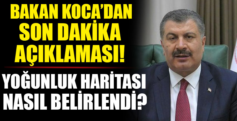 Bakan Koca'dan normalleşme açıklaması!