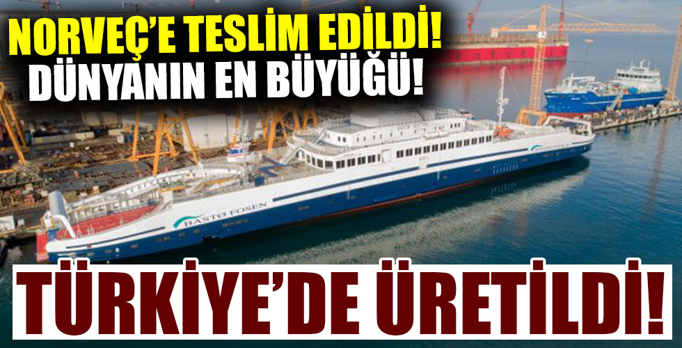 Norveç'in Türkiye Büyükelçisi duyurdu! Türkiye'de üretildi!