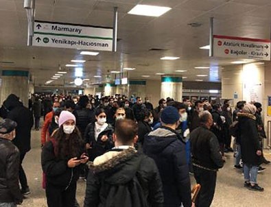 Yenikapı-Bayrampaşa arasında seferler durdu!