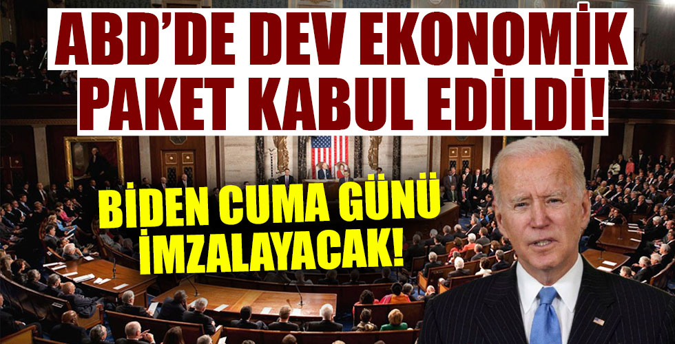 ABD'de dev ekonomik paket devreye giriyor!