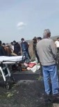 Diyarbakır'da Takla Atan Araçta Bulunan 4 Kişi Ağır Yaralandı