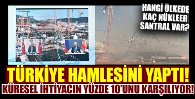 Dünyada elektrik ihtiyacının yüzde 10'u nükleer enerjiden sağlanıyor! Çarpıcı araştırma!