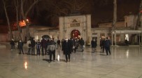 Eyüpsultan Camii, Miraç Kandili'nde Kısıtlamaya Rağmen Boş Kalmadı