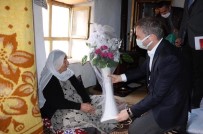 Hizan Kaymakamı Muhammed İkbal Yelek, 111 Yaşındaki Makbule Teyzeyi Ziyaret Etti Haberi