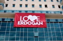 Koçarlı 'Love Erdoğan' Pankartlarıyla Donatıldı
