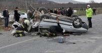 Konya'da Trafik Kazası Açıklaması 3 Yaralı Haberi