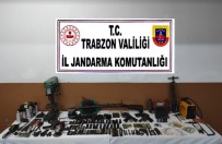 Trabzon'da Kaçak Silah Atölyesine Baskın