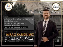 Ürgüp Belediye Başkanı Aktürk, Miraç Kandili Mesajı Yayınladı Haberi