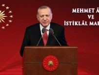 MEHMET AKİF ERSOY - Başkan Erdoğan'dan anlamlı şiir!