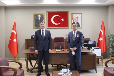 İstanbul Havalimanı'na Atanan DHMİ Başmüdürü Sadık Sürücü'den İlker Haktankaçmaz'a Ziyaret