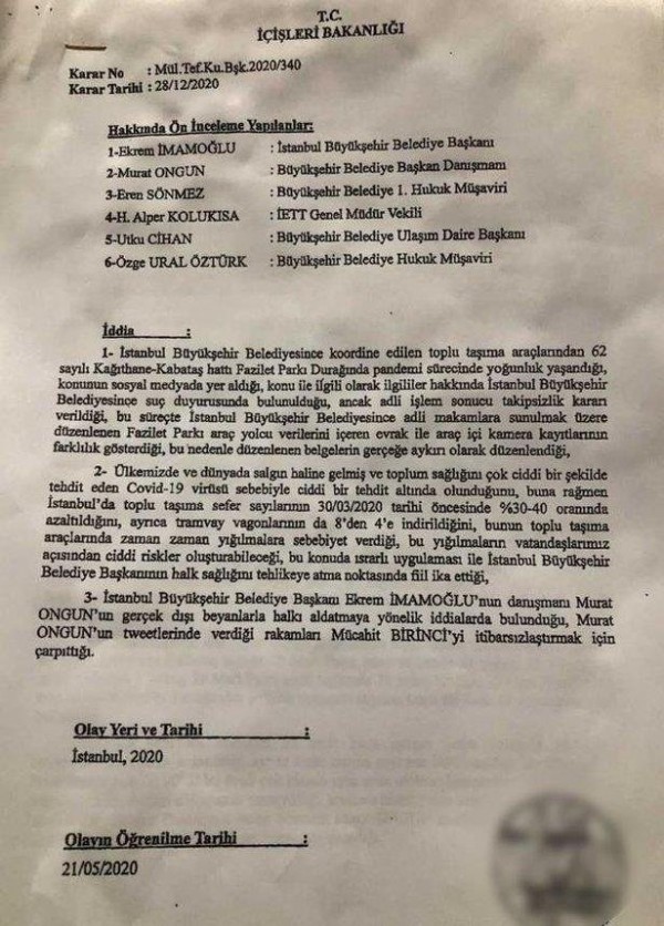 WhatsApp yazışmaları CHP'li İBB'nin yalanını belgeledi: Murat Ongun’un maskesi düştü