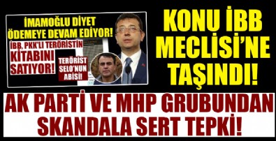 İBB Kitapçısı'nın skandalı İBB Meclisi'nde!