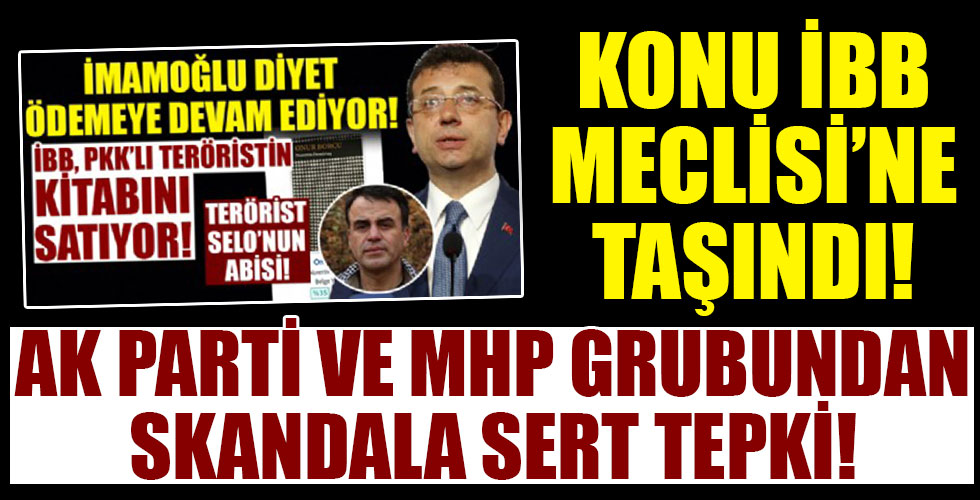 İBB Kitapçısı'nın skandalı İBB Meclisi'nde!