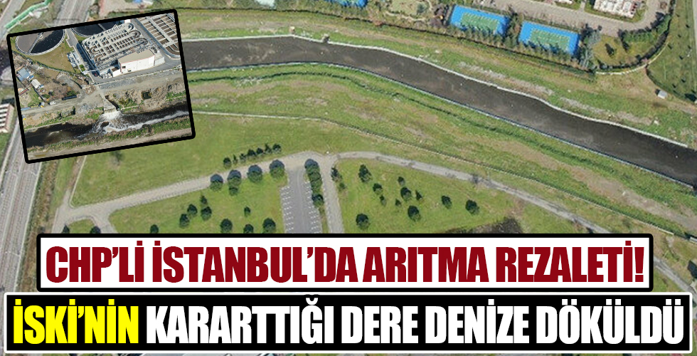 İSKİ’nin arıtma tesisinde korkutan görüntü!