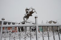 Malazgirt'te Kar Yağışı Haberi