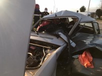 Manisa'da Trafik Kazası Açıklaması 1'İ Ağır 4 Yaralı Haberi