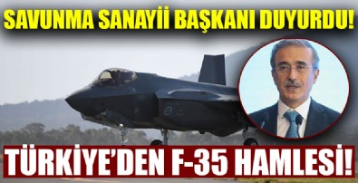 SSB Başkanı İsmail Demir duyurdu! Türkiye'den F-35 hamlesi!