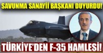 SSB Başkanı İsmail Demir duyurdu! Türkiye'den F-35 hamlesi!