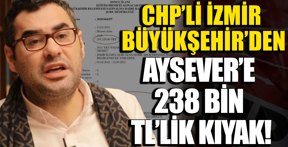 izmir buyuksehir belediyesi nden enver aysever e ozel ihale