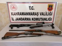 Kahramanmaraş'ta 4 Adet Ruhsatsız Tüfek Ele Geçirildi Haberi