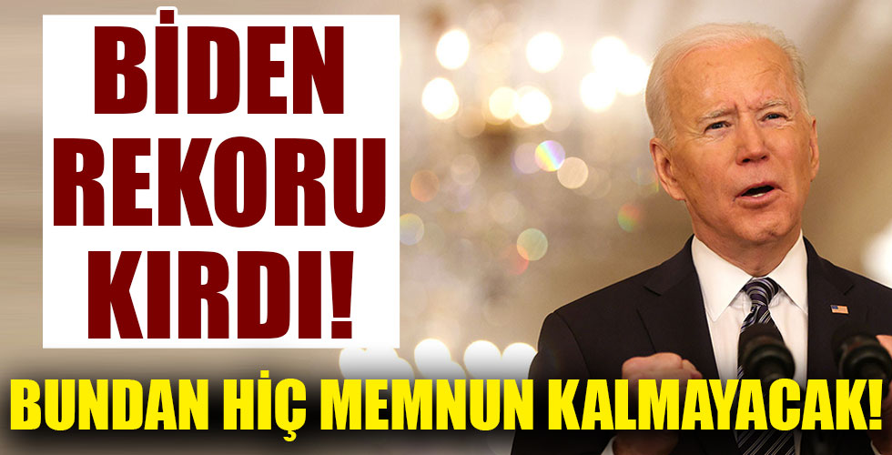 Biden ABD tarihine geçti!