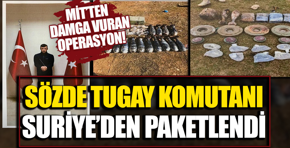 MİT, PYD/YPG'nin sözde tugay komutanı terörist İbrahim Babat'ı Suriye'de yakalayarak Türkiye'ye getirdi