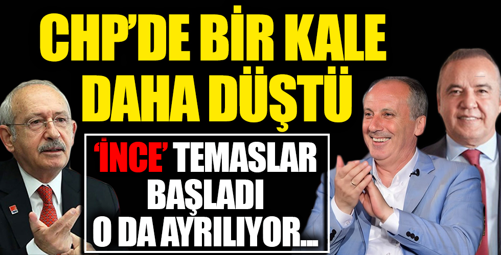 Antalya Büyükşehir Belediye Başkanı Muhittin Böcek, Muharrem İnce'nin partisine geçiyor...