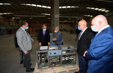 Başkan Demir, Eskişehir'de Savunma Sanayi Firmalarını Gezdi