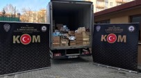 Konya'da 2 Ton 713 Kilo Kaçak Nargile Tütünü Ele Geçirildi Haberi
