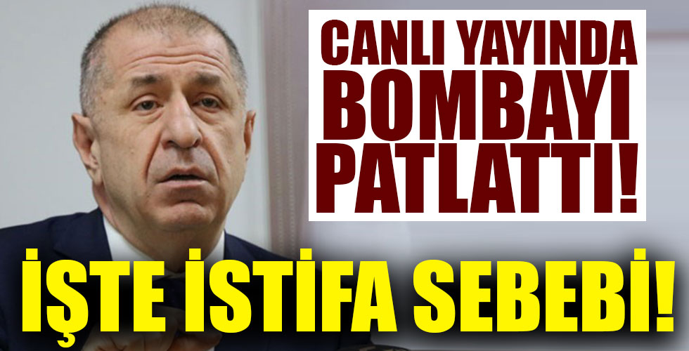 Ümit Özdağ canlı yayında bombayı patlattı!