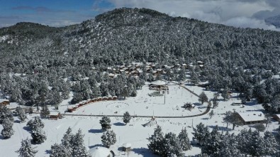 Bağbaşı Yaylası Beyaza Büründü