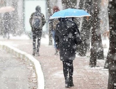 Meteoroloji böyle uyardı! Kar geliyor...!!!