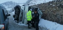 Turistleri Taşıyan Midibüs Devrildi Açıklaması 25 Yaralı