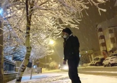 Ardahan'da Kar Yağışı