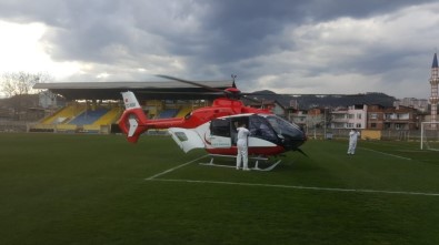 Korona Hastası Ambulans Helikopterle Trabzon'a Sevk Edildi