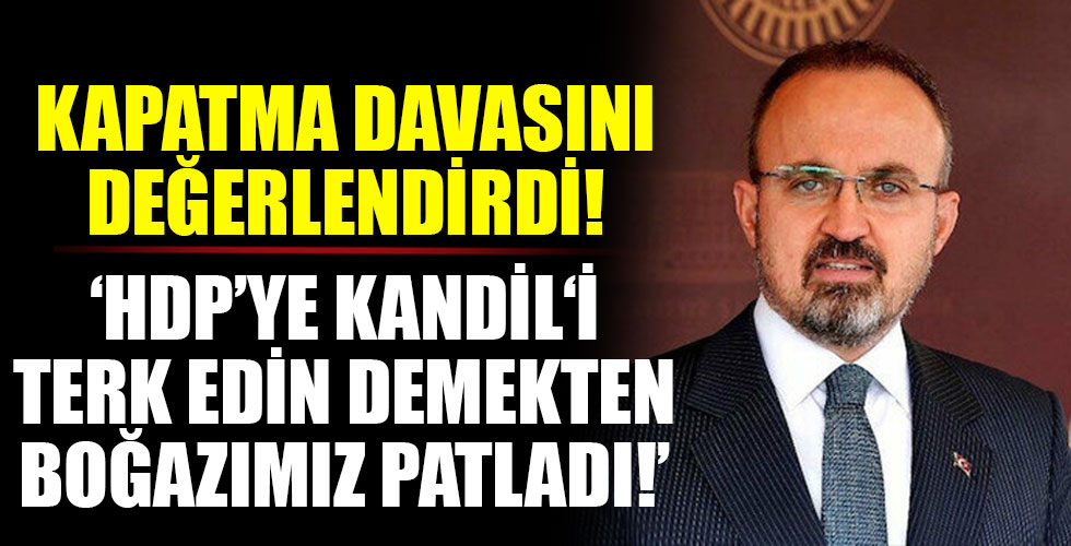 HDP'ye Kandil'i terkedin demekten boğazımız patladı!