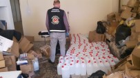 İzmir'de Sahte Etil Alkol Operasyonu Açıklaması 2 Bin Litre Ele Geçirildi Haberi