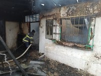 Köy Evinde Çıkan Yangın Korkuttu Haberi