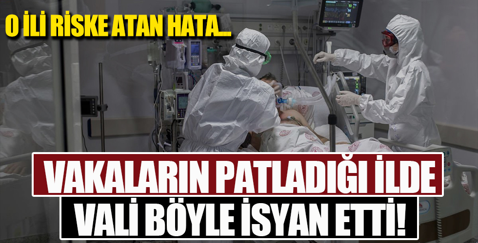 Vakaların patladığı ilde Vali isyan etti! Skandalı açıkladı