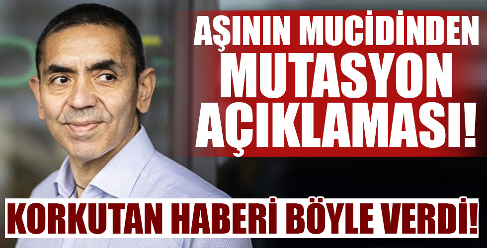 Aşının mucidinden korkutan açıklama!