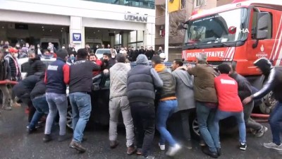 GÜNCELLEME- Ataşehir'de Mobilya Fabrikasında Yangın