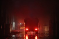 Kahramanmaraş'ta Fabrika Yangını Drone İle Görüntülendi