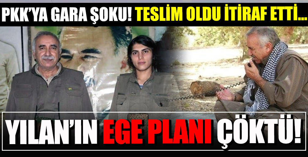 Elebaşı Karayılan'a Gara şoku! PKK'nın teslim olan kritik isminden Ege itirafı: Yola çıkan iki grup geri döndü