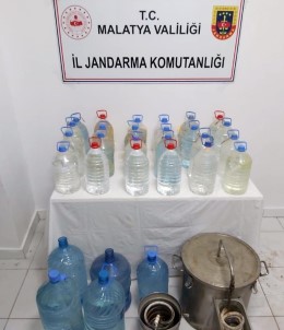 Malatya'da Kaçak İçki Operasyonu