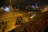 Maltepe'de dikey bahçeler söküldü