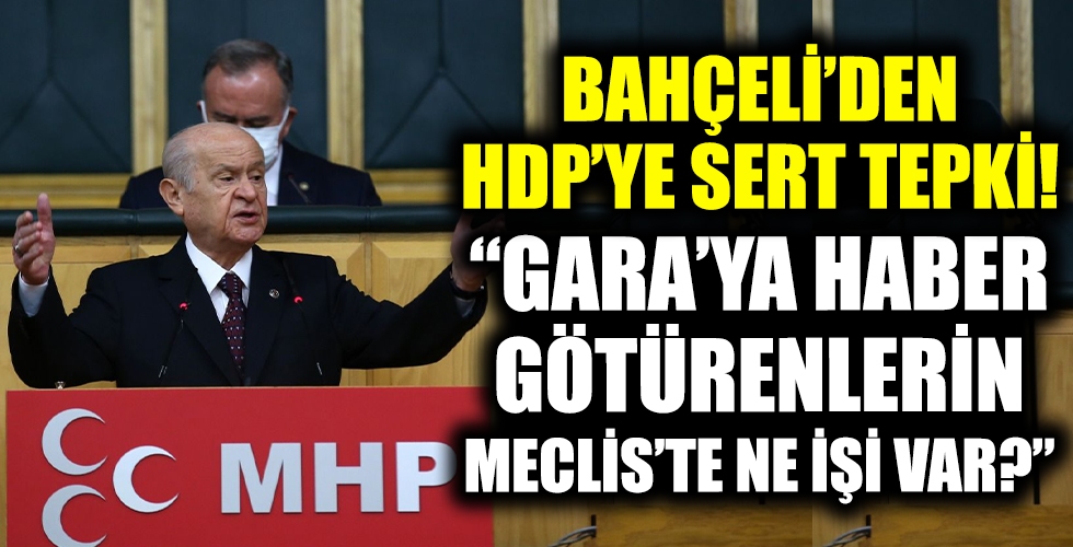 MHP lideri Devlet Bahçeli'den partisinin grup toplantısında kritik açıklamalar