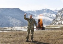 AZERBAYCAN - Azerbaycan Cumhurbaşkanı İlham Aliyev Şuşa'da Nevruz ateşini yaktı