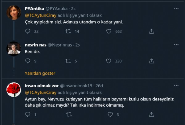 Hem milleti ayrıştırıyorlar hem de HDP ile birleşip AK Parti’yi suçluyorlar! Aytun Çıray’dan bölücülük kokan mesaj