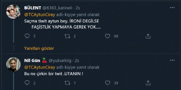 Hem milleti ayrıştırıyorlar hem de HDP ile birleşip AK Parti’yi suçluyorlar! Aytun Çıray’dan bölücülük kokan mesaj
