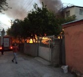 Marangozhanede Çıkan Yangın Eve Sıçradı, 4 Kişi Dumandan Etkilendi Haberi